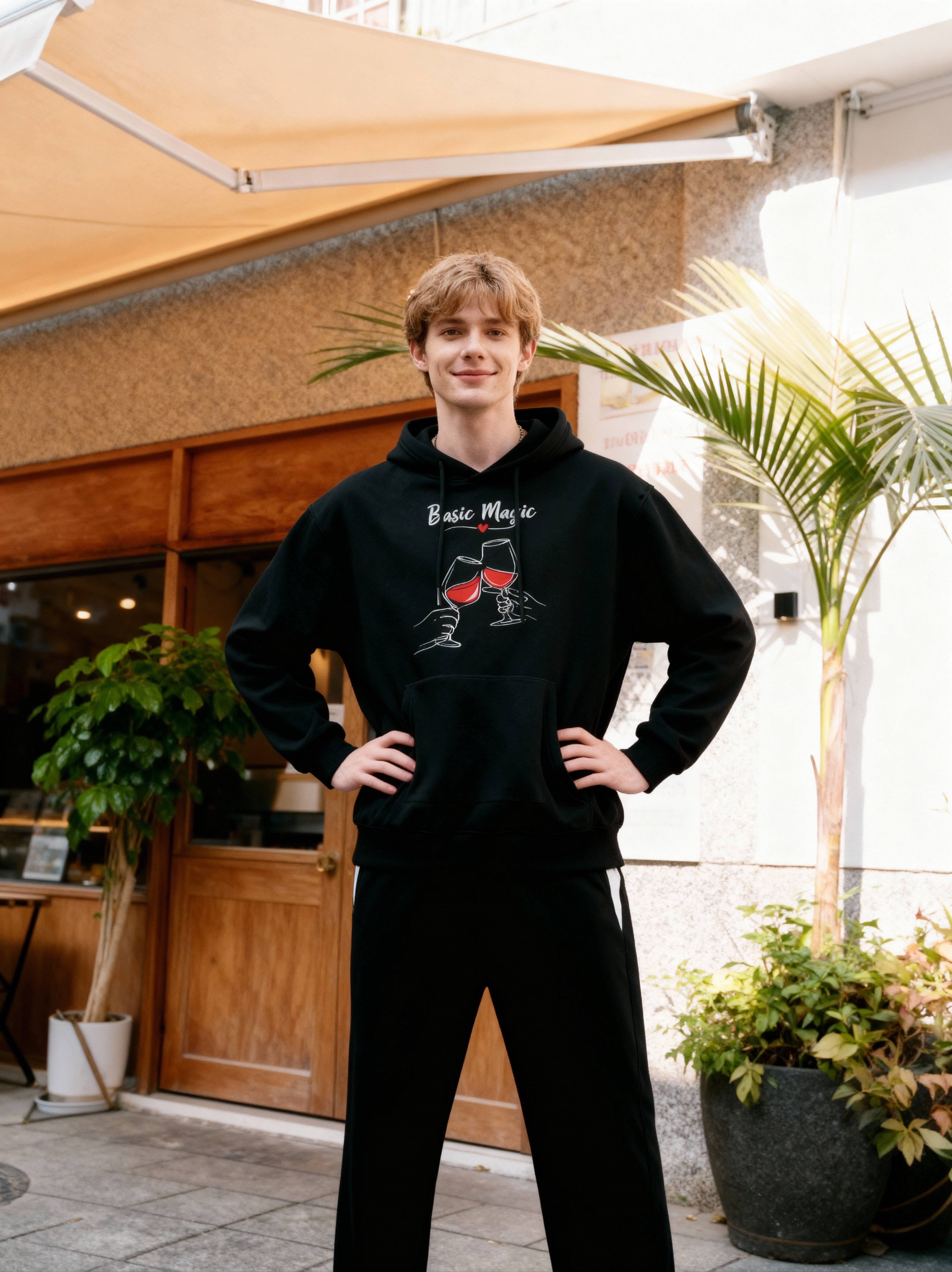 Wine Toast Love Couple Hoodies