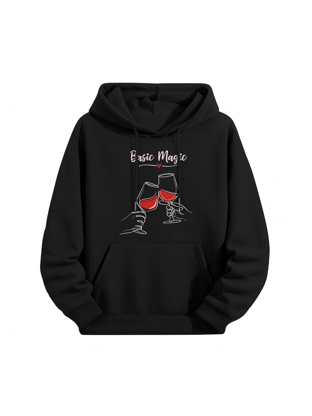 Wine Toast Love Couple Hoodies