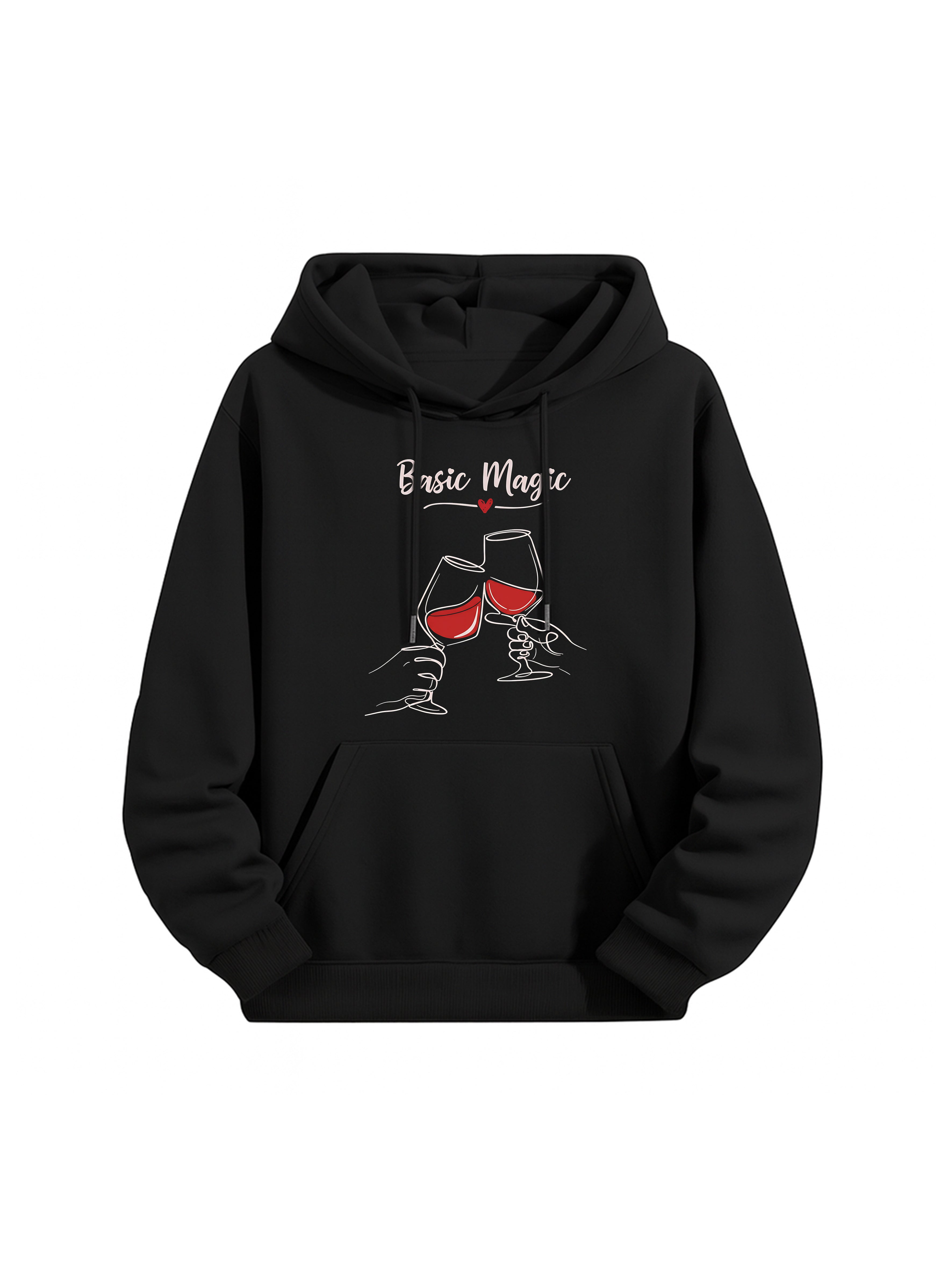 Wine Toast Love Couple Hoodies
