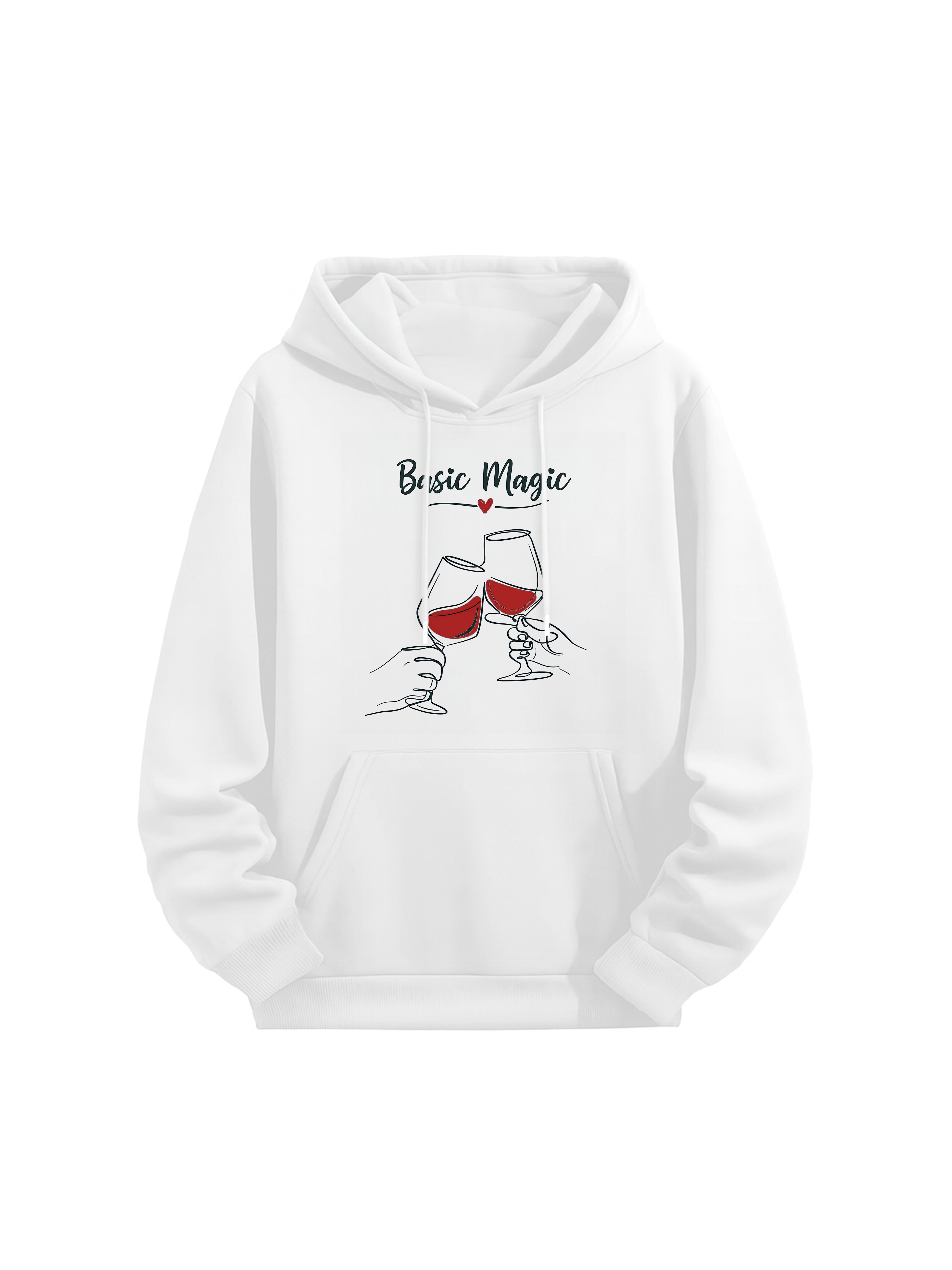 Wine Toast Love Couple Hoodies