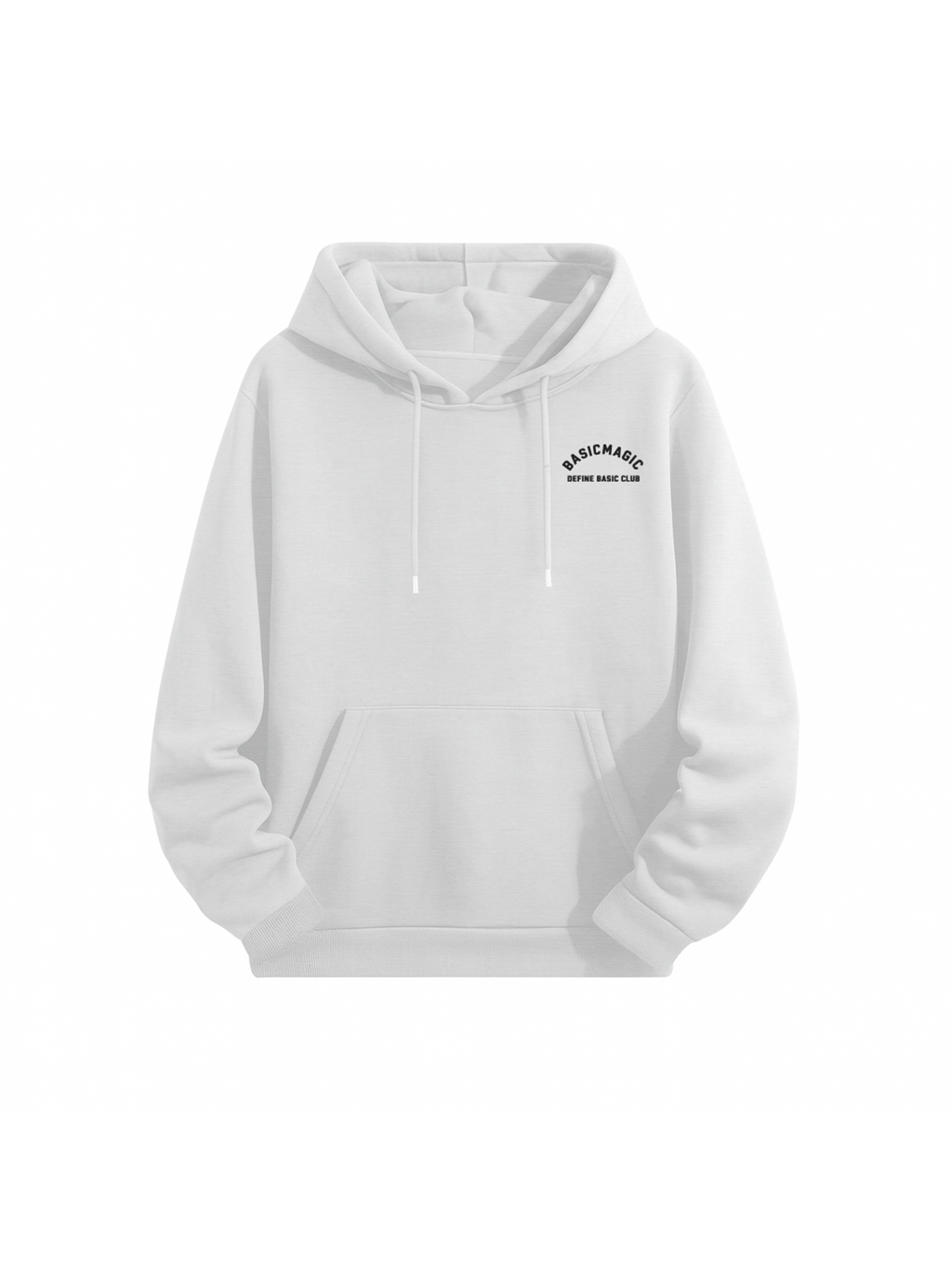 Basic Magic Minimalist Logo Hoodie