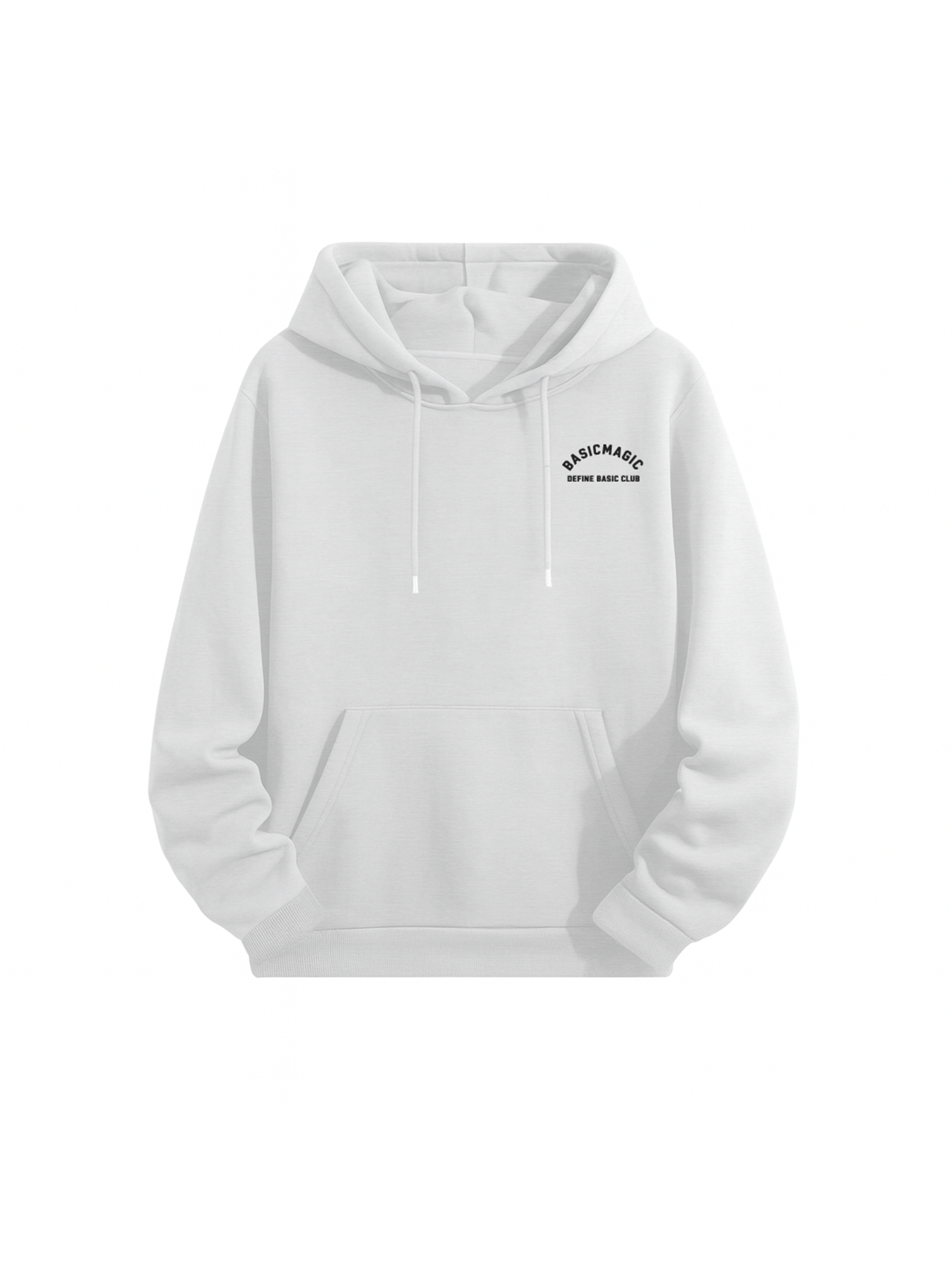 Basic Magic Minimalist Logo Hoodie