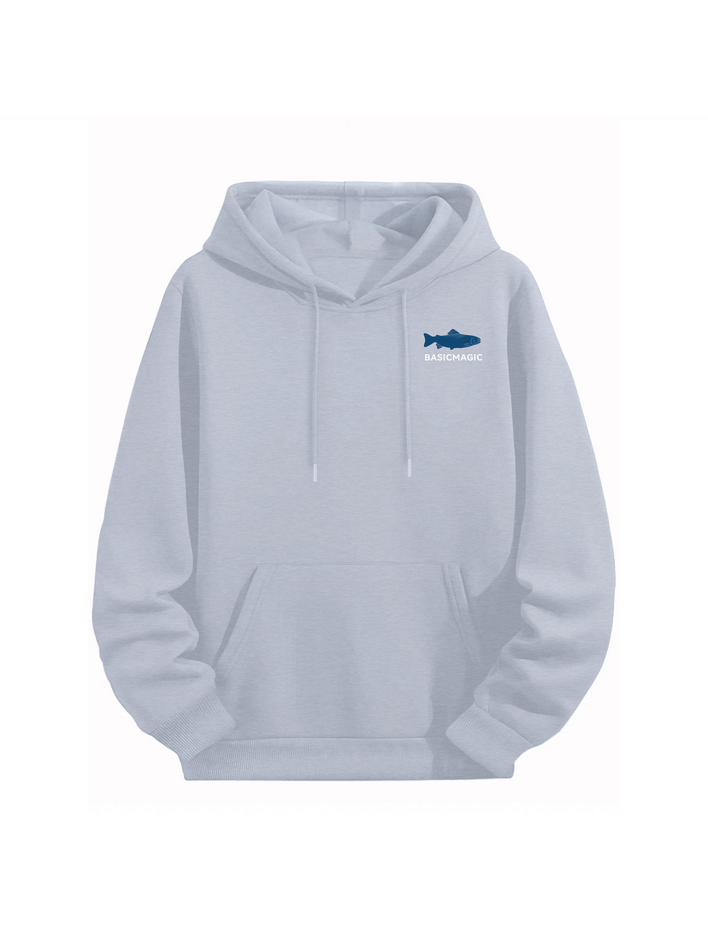 Cat & Fish Graphic Hoodie