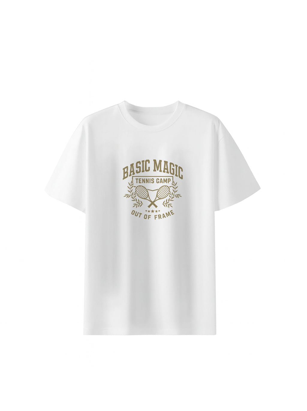 “Basic Magic Tennis Camp” Graphic T shirt