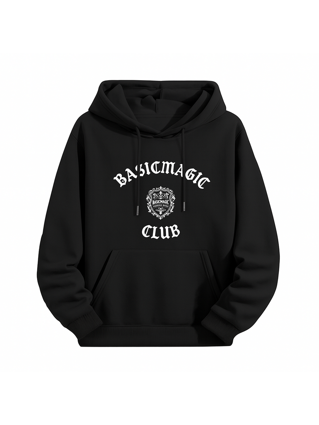 Basic Magic Club Vintage Badge Hoodie