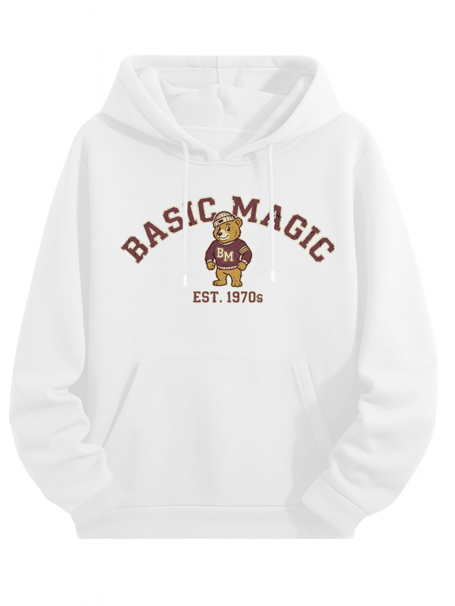 Basic Magic Vintage Bear Hoodie