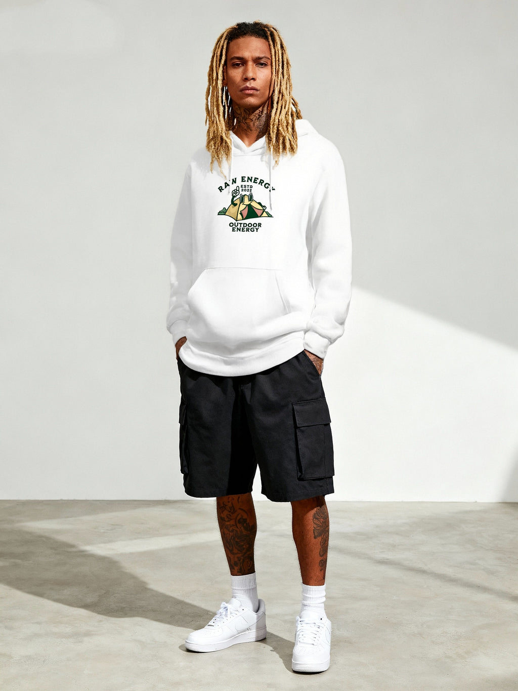 "RAW ENERGY Outdoor" Hoodie