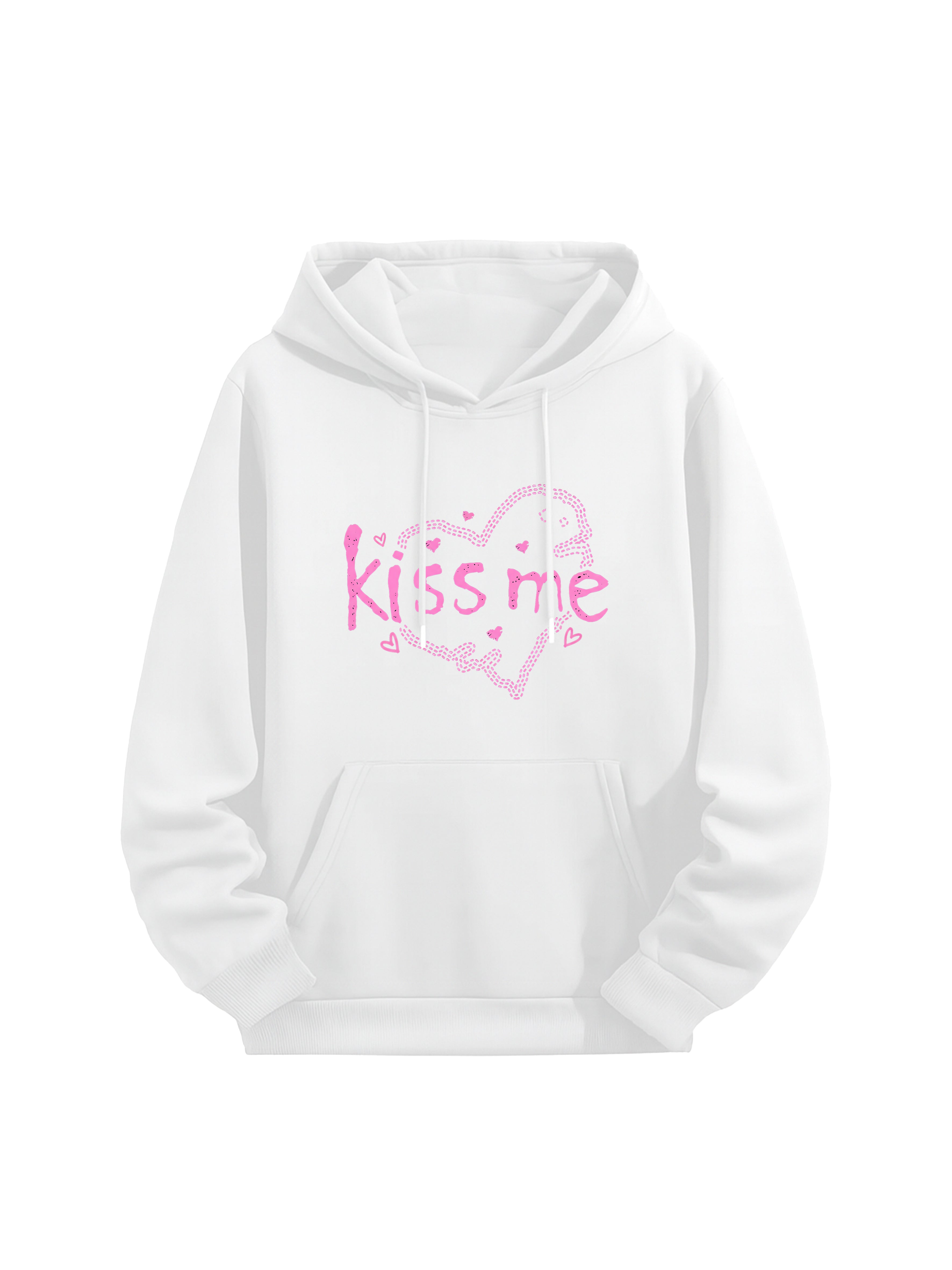 Romantic Kiss Couple Hoodies