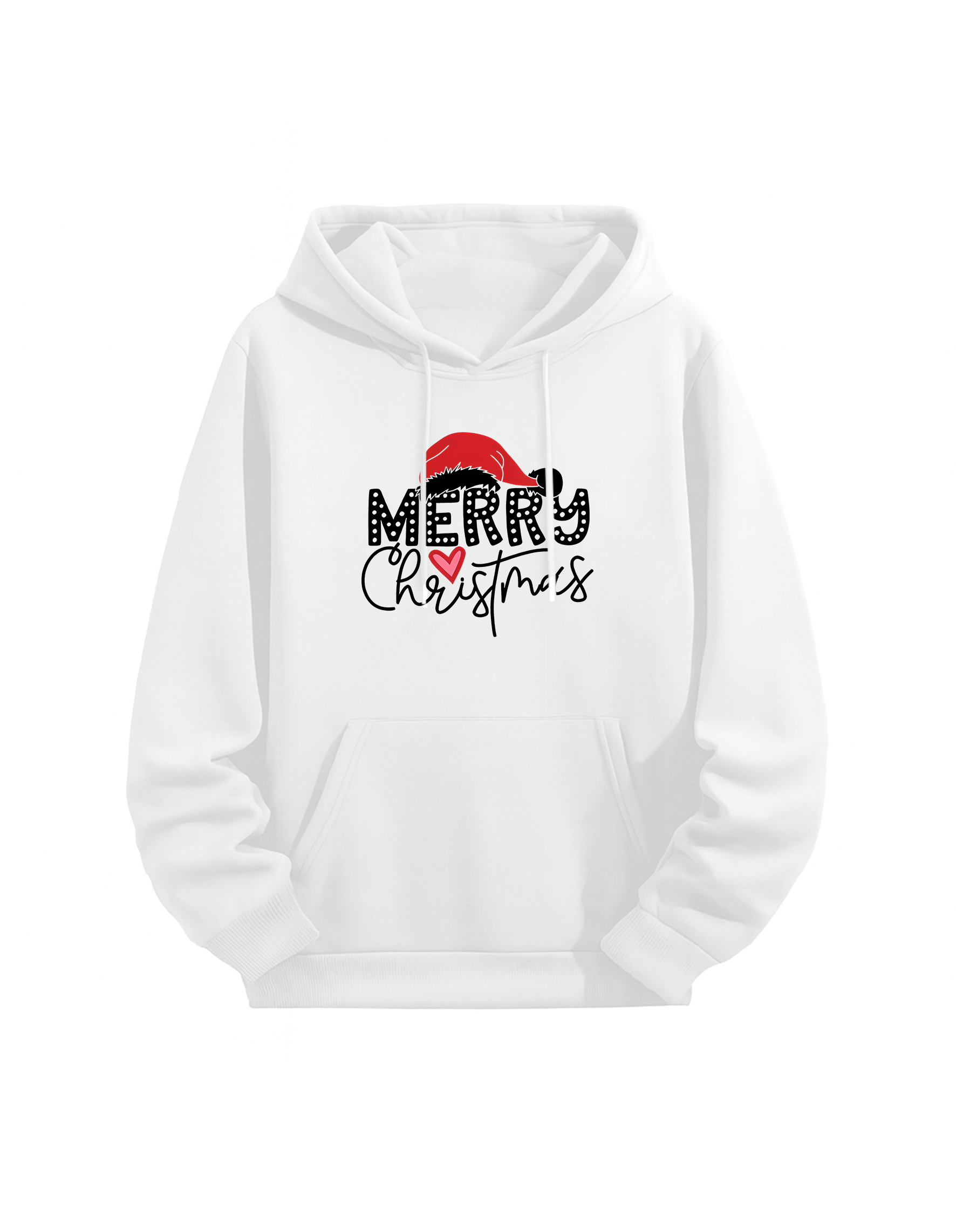Festive Christmas “Merry Vibes” Hoodie