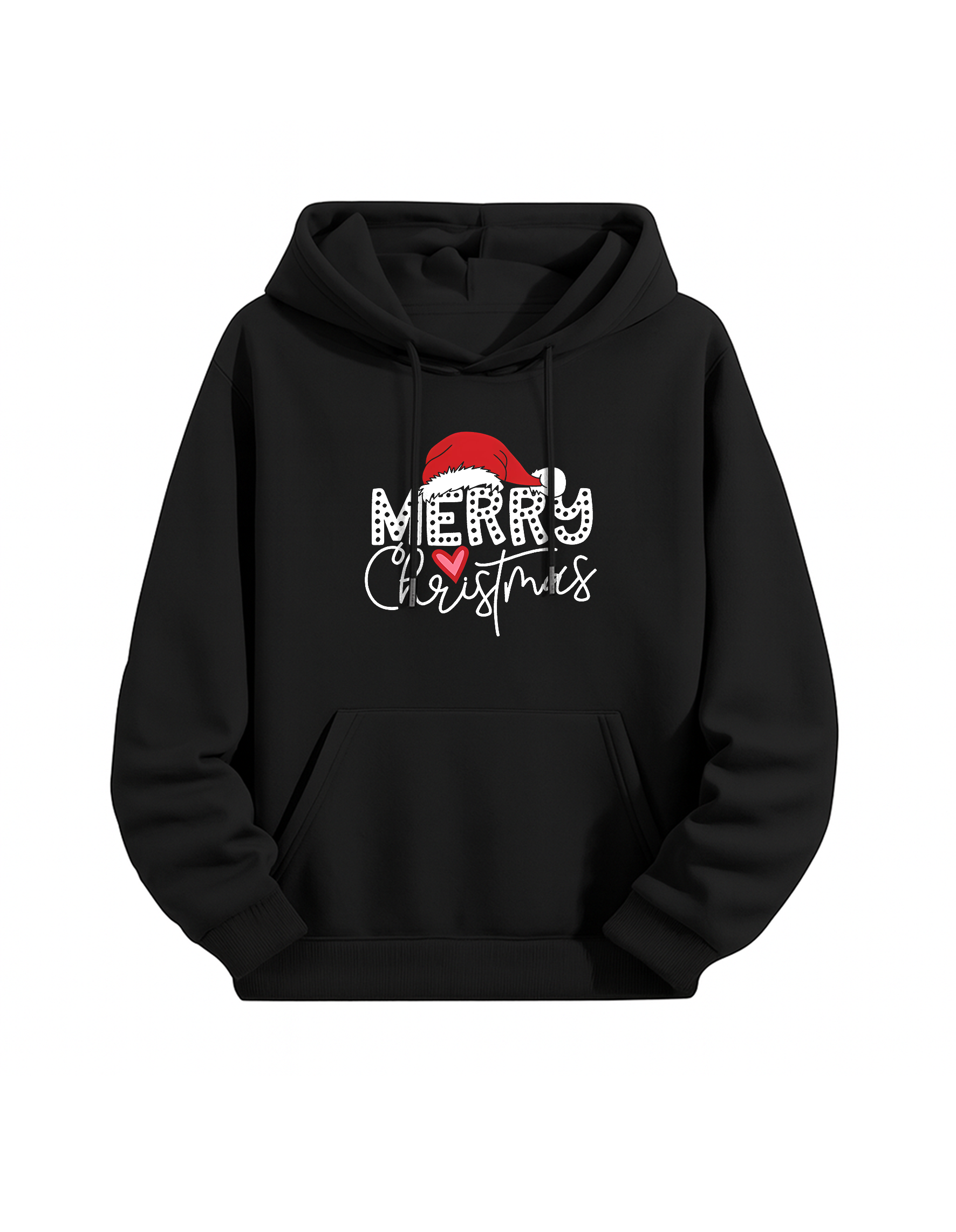 Festive Christmas “Merry Vibes” Hoodie