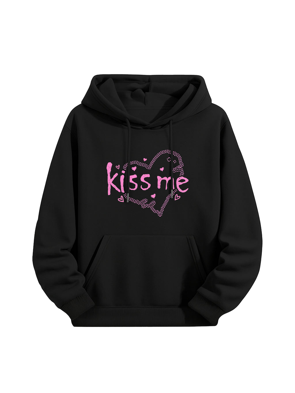 Romantic Kiss Couple Hoodies