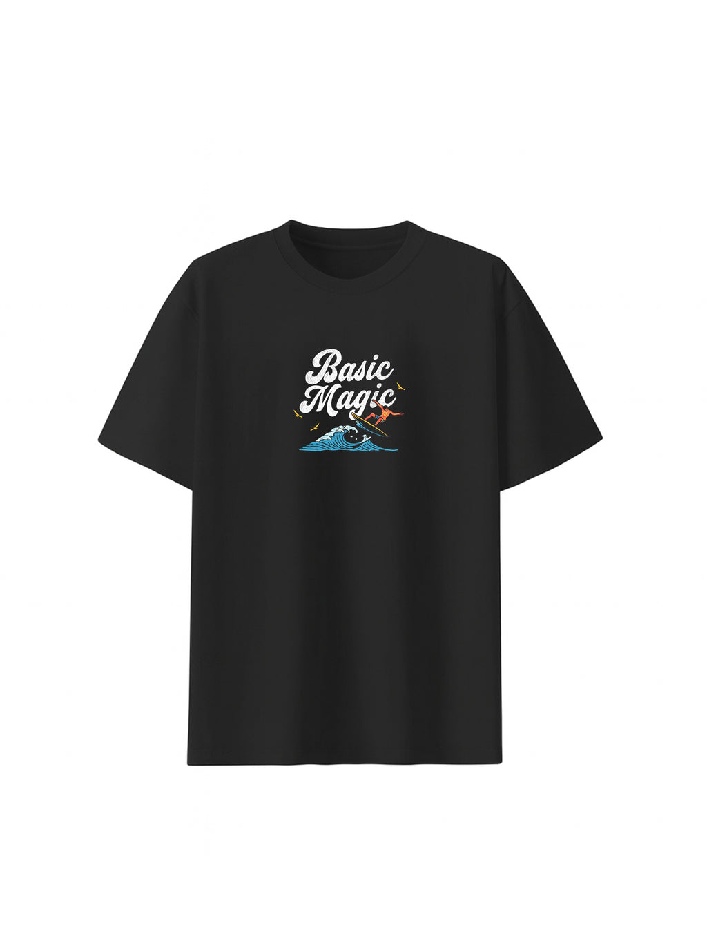 “Basic Magic Surfing” Graphic T shirt