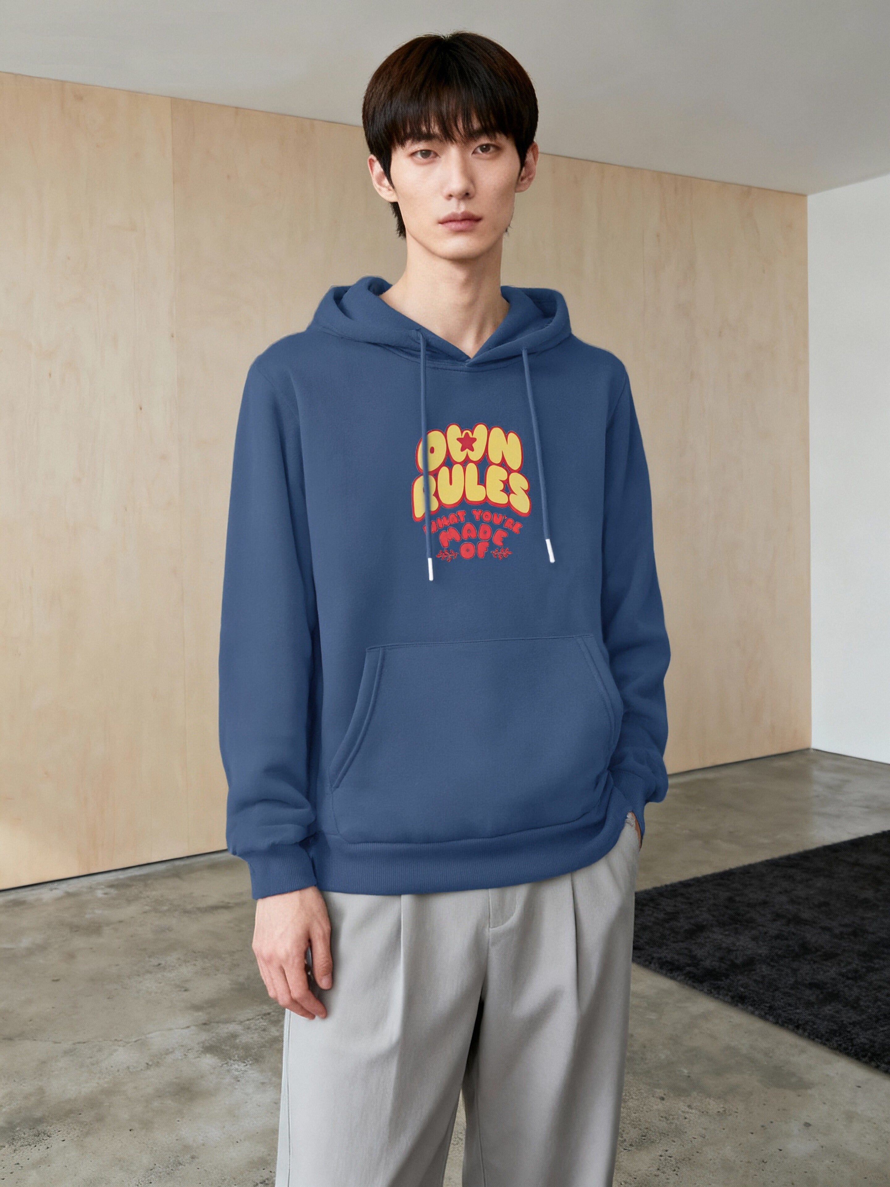 "Own Rules" Trendy Hoodie