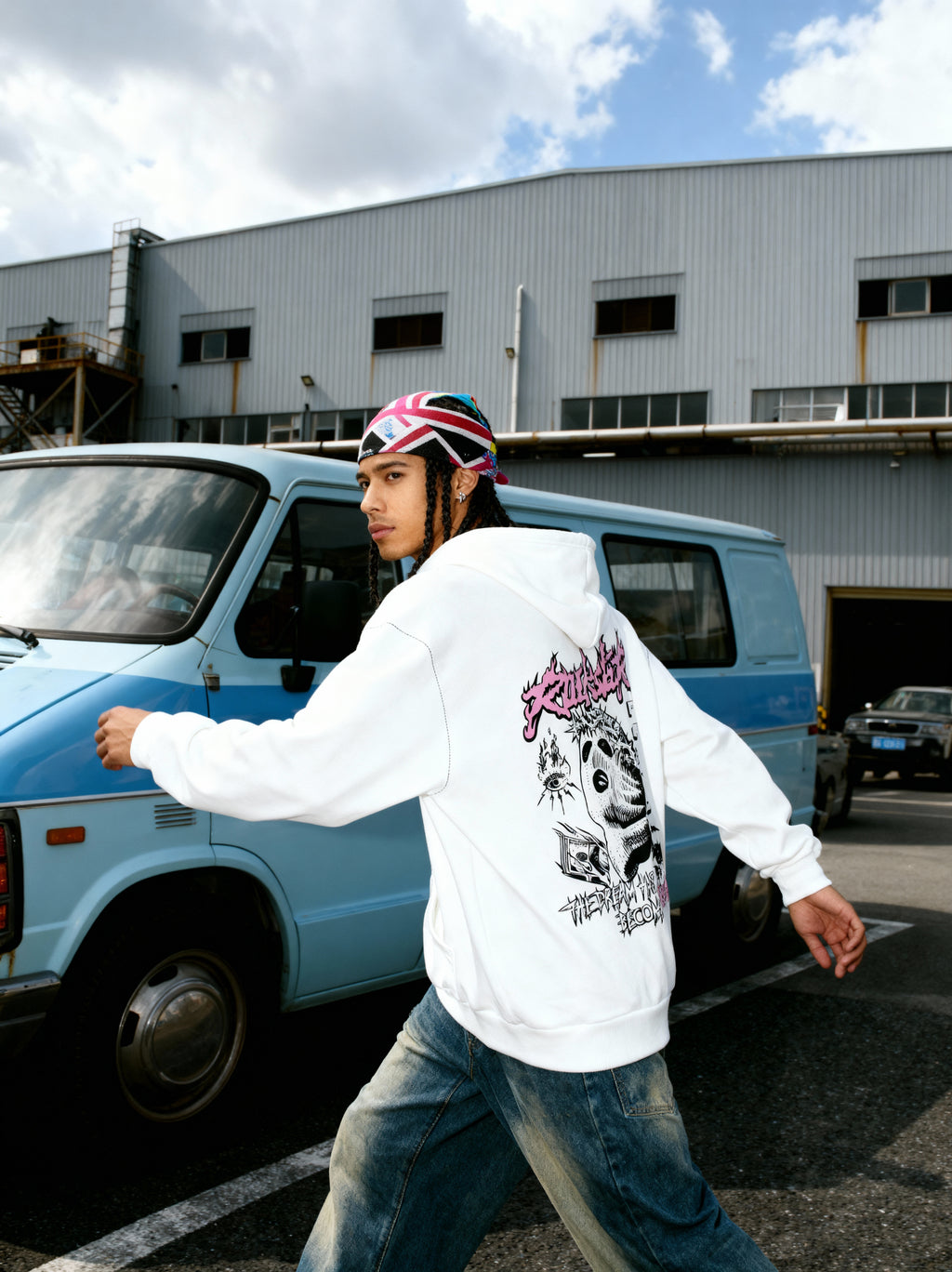 Graffiti Rockstar Street Hoodie