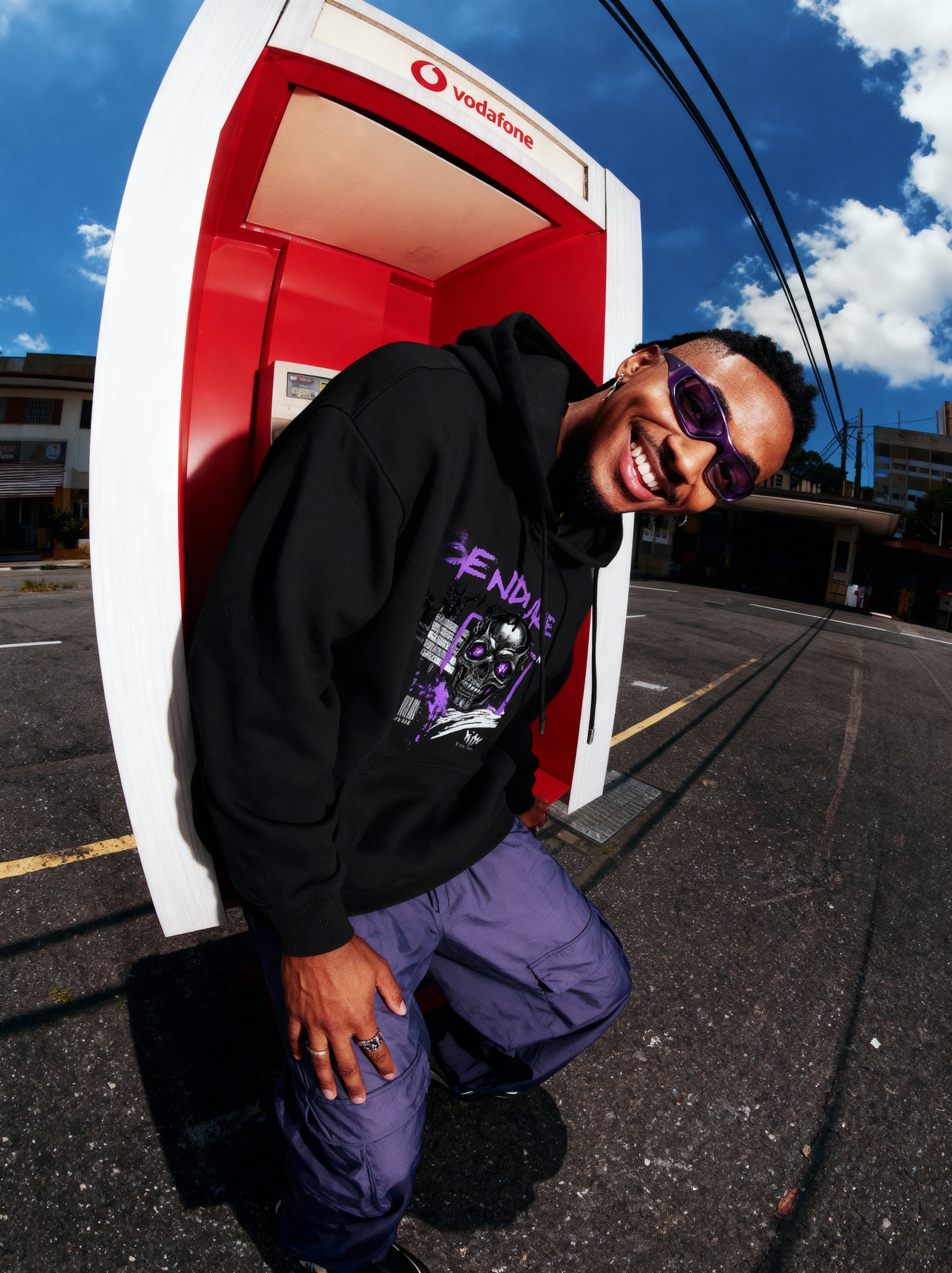 ADRIFT Skull Street Hoodie