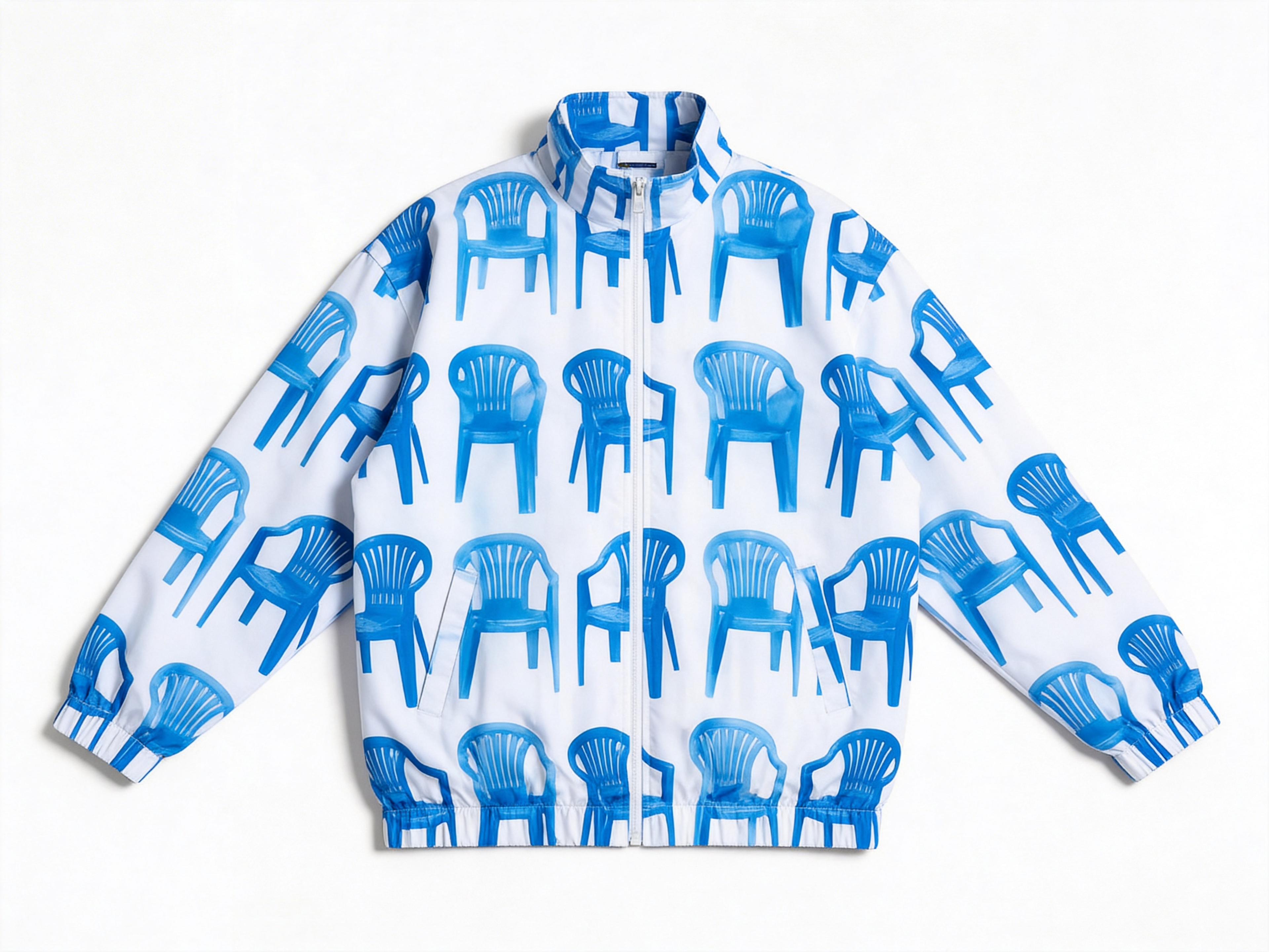 Monobloc chairs Print Zip Jacket
