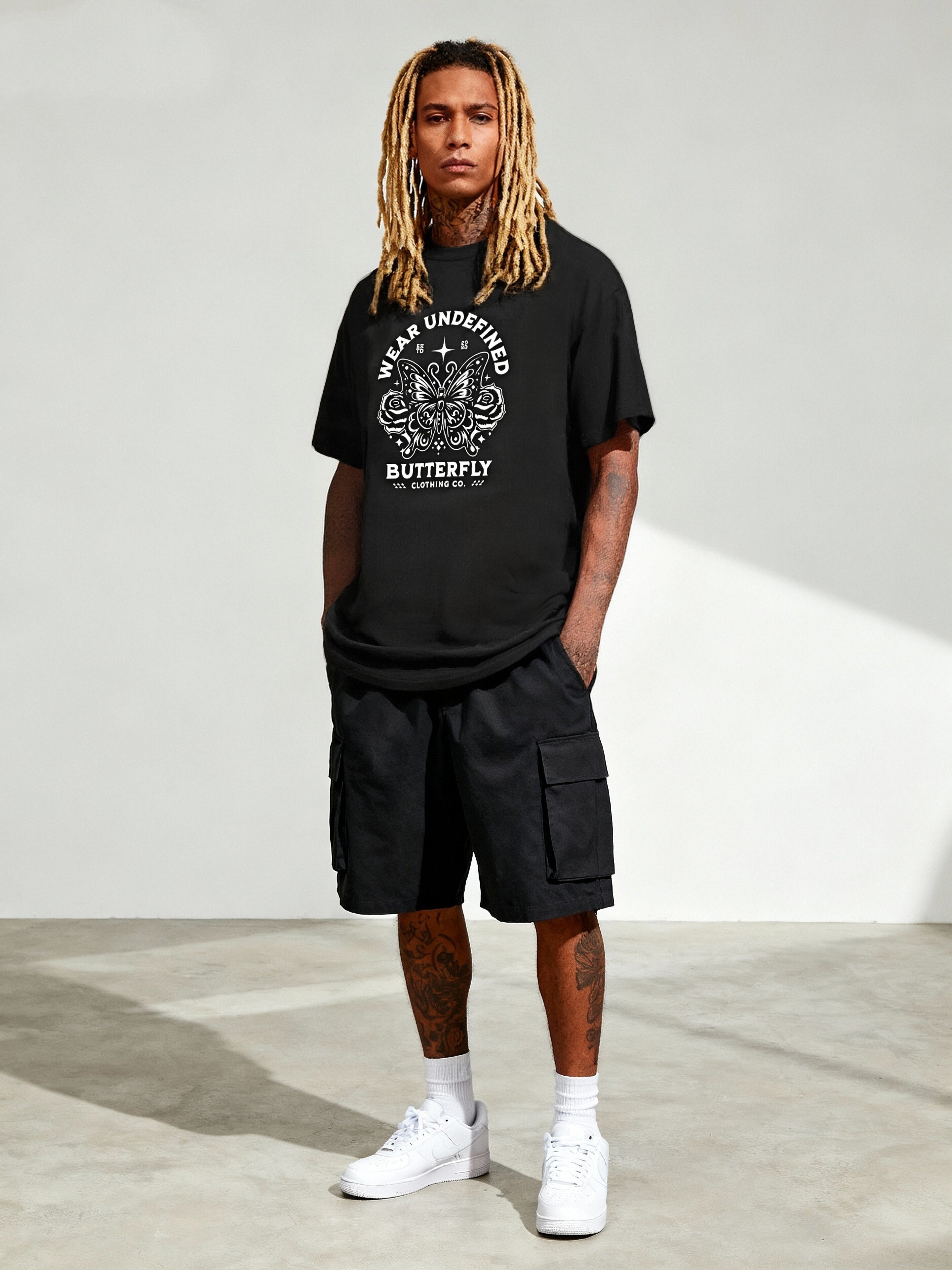 "Wear Undefined Butterfly" Graphic T shirt