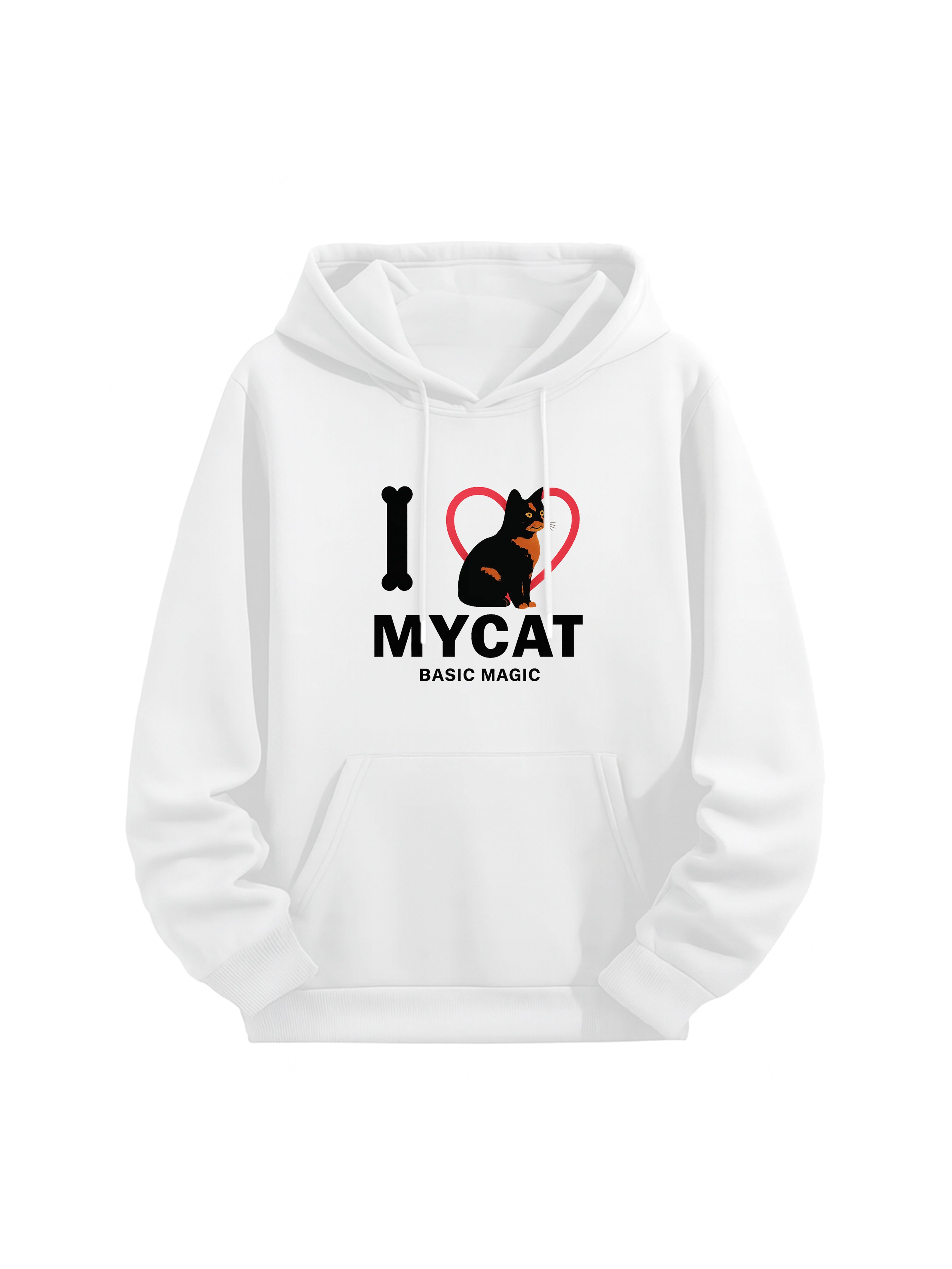 Casual Pet Love Couple Hoodies