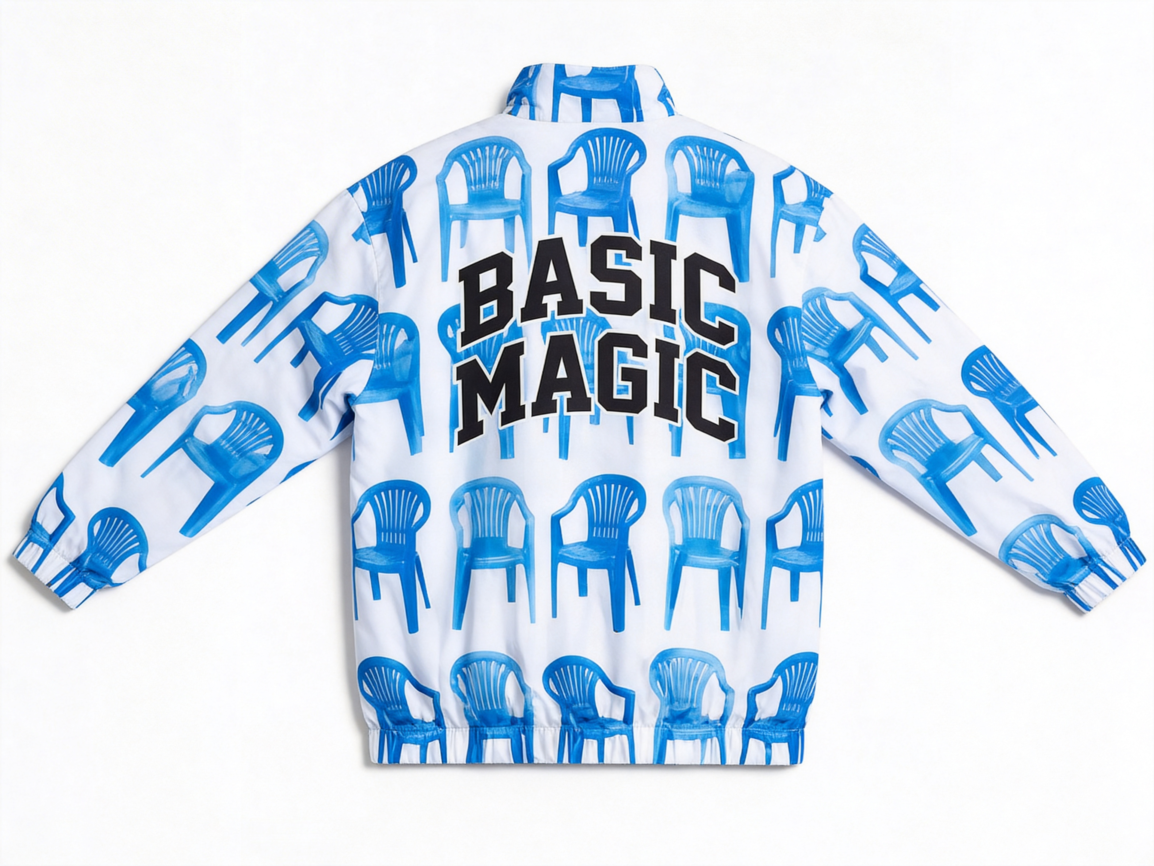 Monobloc chairs Print Zip Jacket