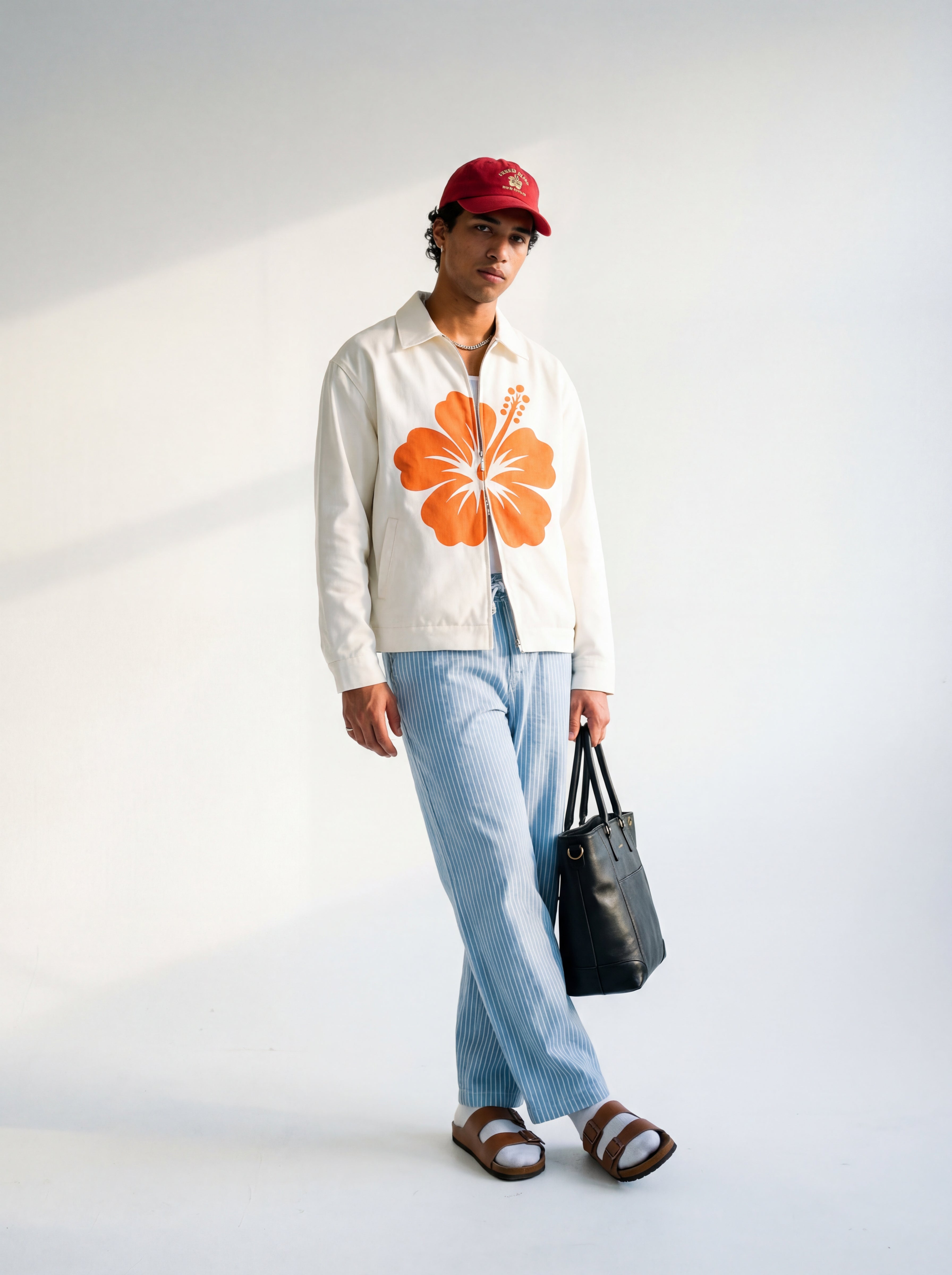 Sunset Flor de Maga Zip Coach Jacket