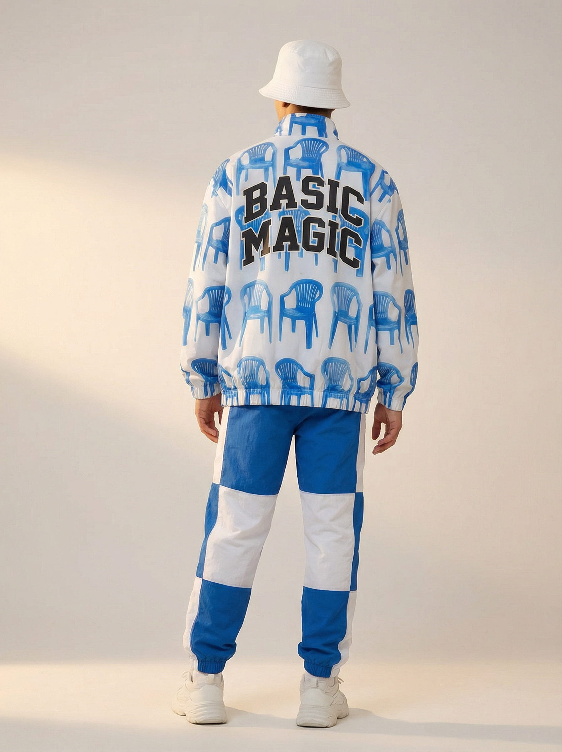 Monobloc chairs Print Zip Jacket