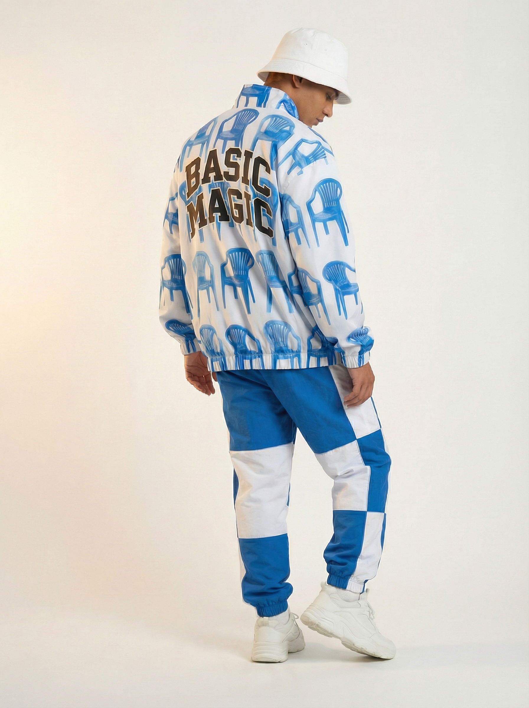 Monobloc chairs Print Zip Jacket