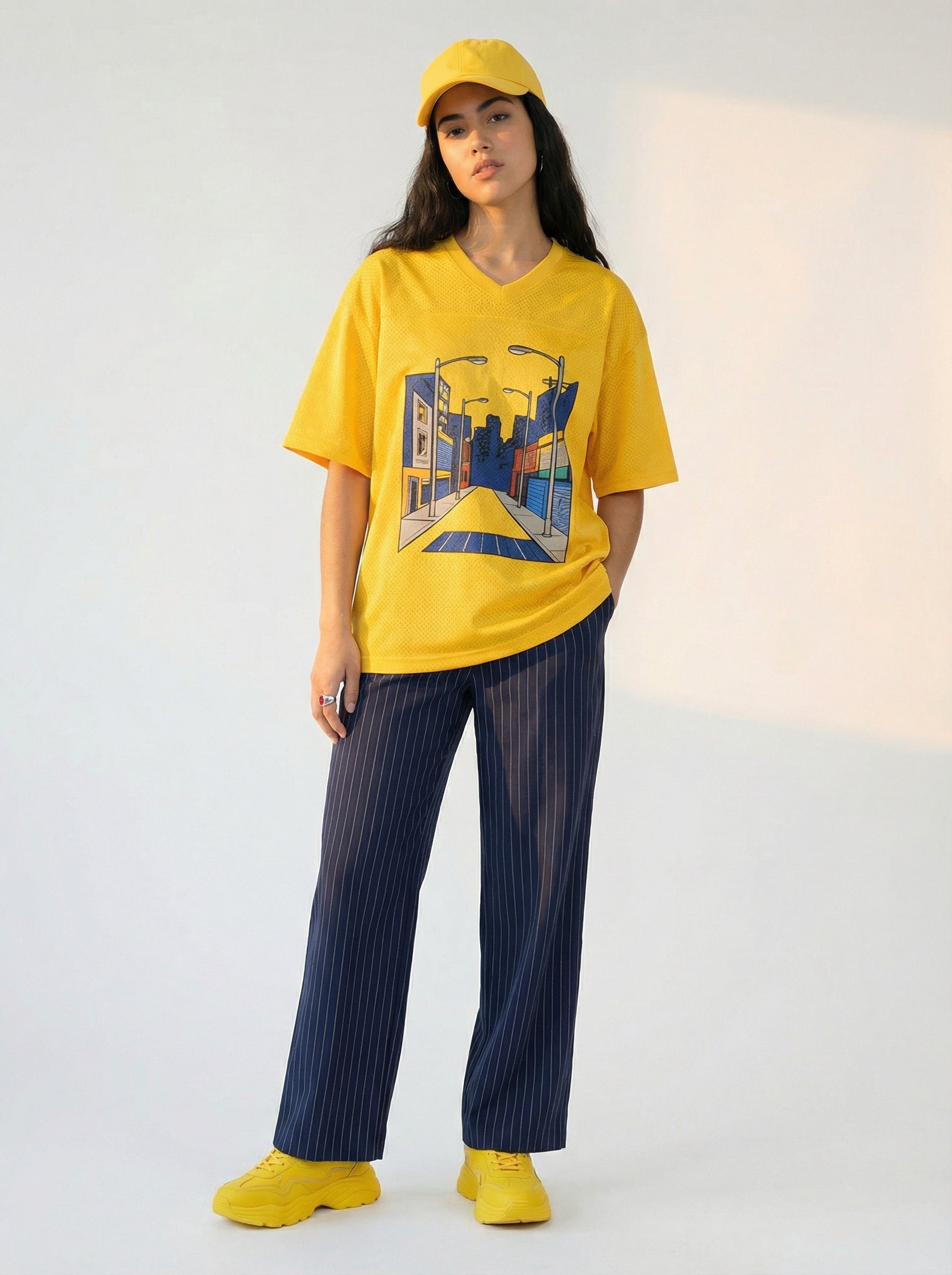 San Juan Sunset Mesh Tee