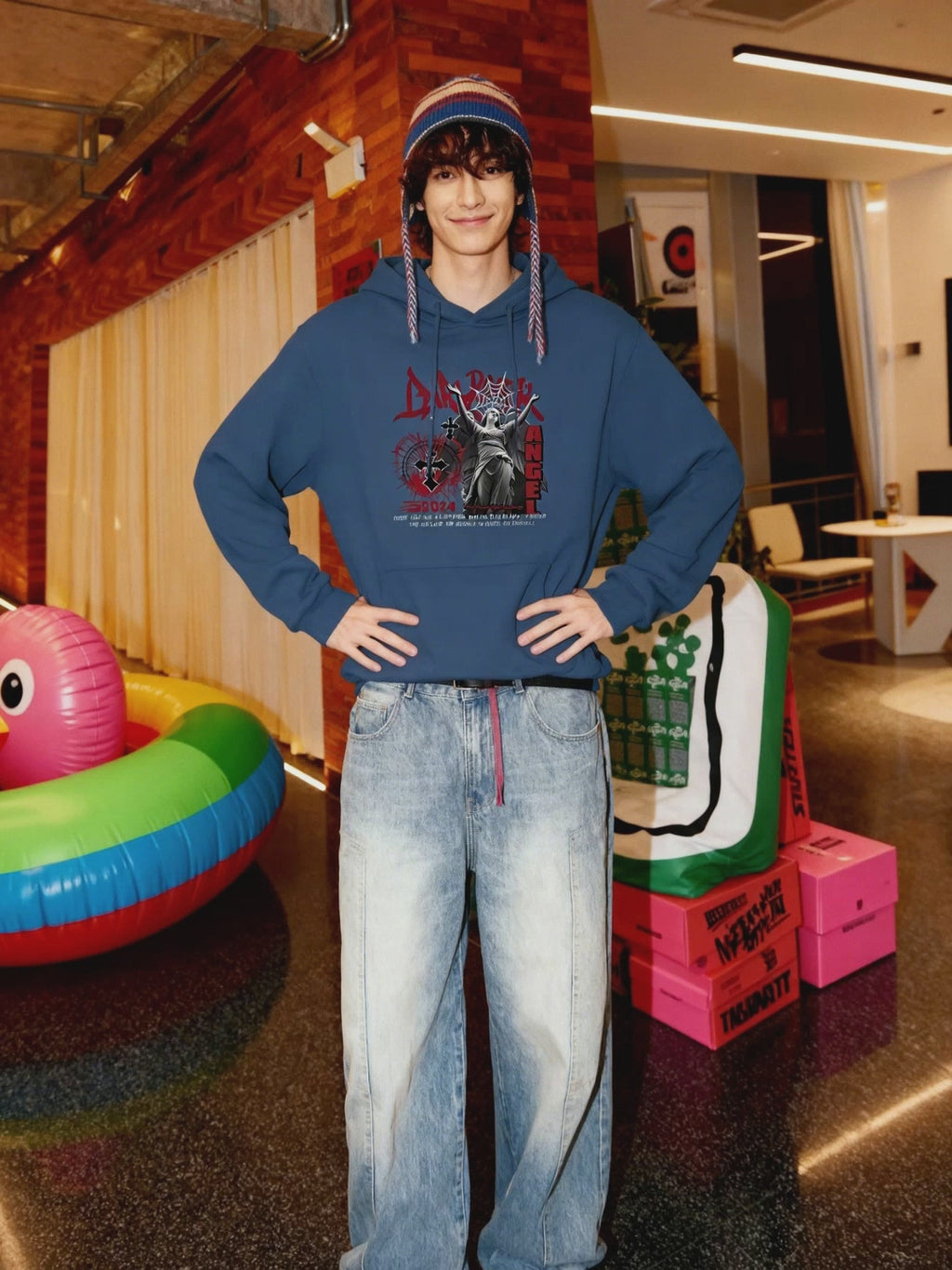 Goth Dark Angel Edge Hoodie