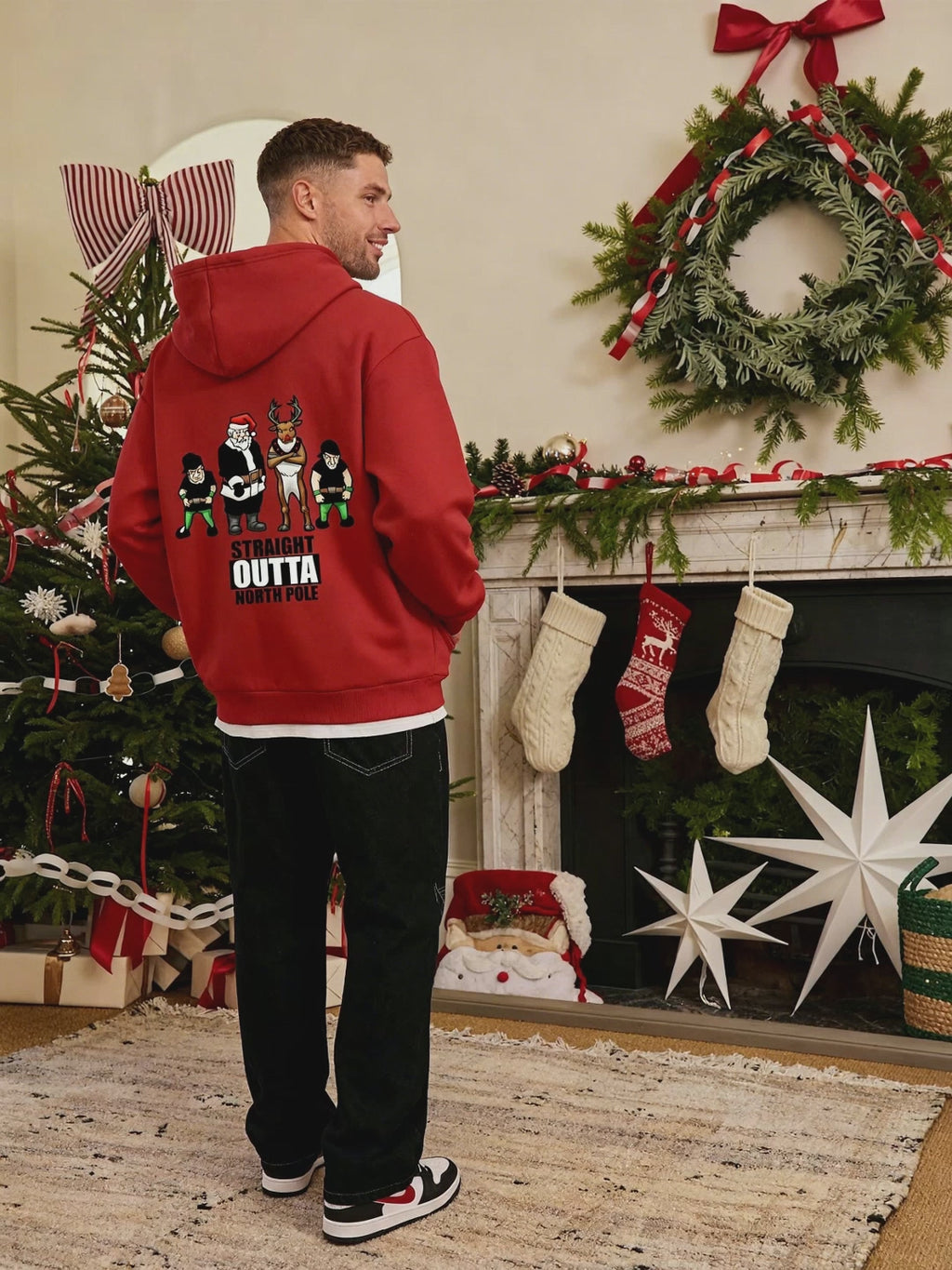 North Pole Gang Christmas Hoodie